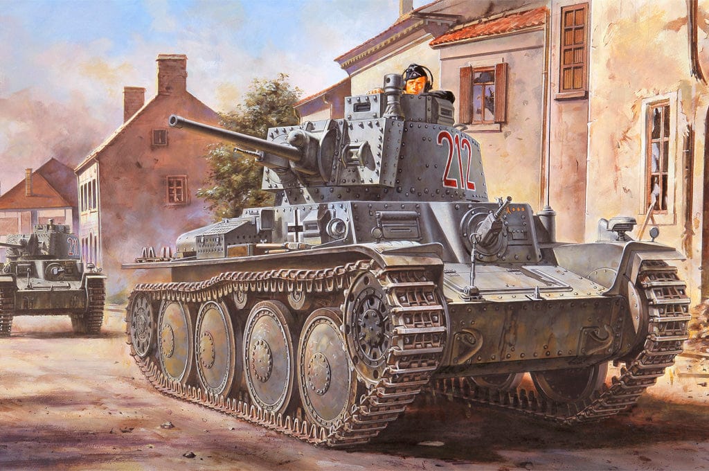 190 -  -  - Pz.Kpfw. 38(t) Ausf. B - box art