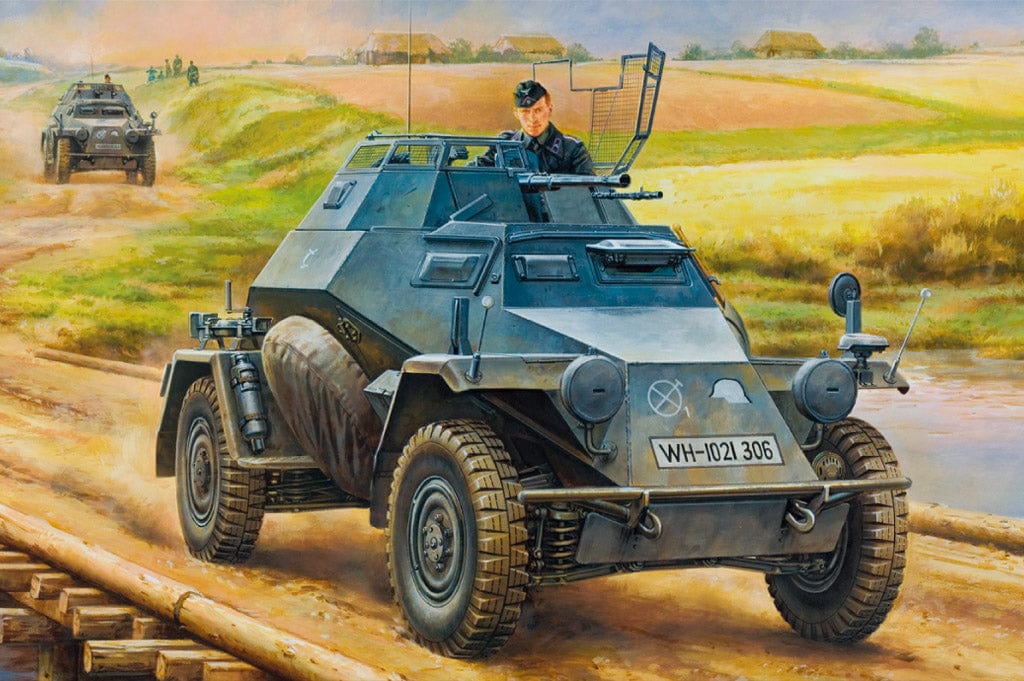  -  - l.Pz.Sp.Wg Sd.Kfz. 222 - box art