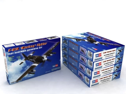 010 - HobbyBoss - 80242 - North American P-51B Mustang - primary image