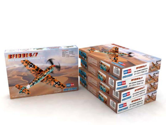 010 - HobbyBoss - 80254 - Messerschmitt Bf 109 E-4 / E-7 (trop) - primary image