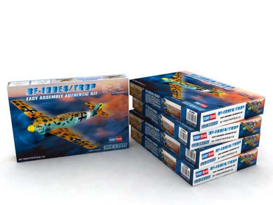 010 - HobbyBoss - 80261 - Messerschmitt Bf 109 E-4 (trop) - primary image