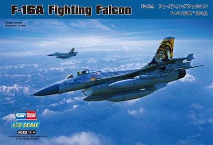 010 - HobbyBoss - 80272 - General Dynamics F-16A Fighting Falcon - primary image