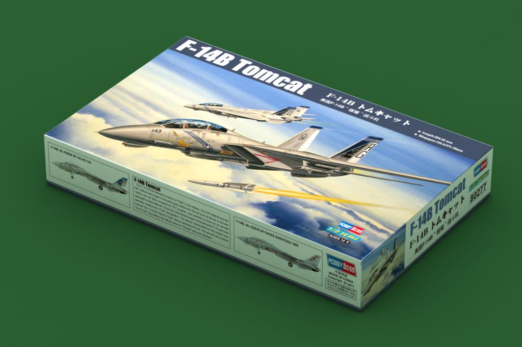 010 - HobbyBoss - 80277 - Grumman F-14B Tomcat - primary image