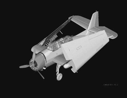 502 - HobbyBoss - 80314 - Grumman TBF-1C Avenger - digital model