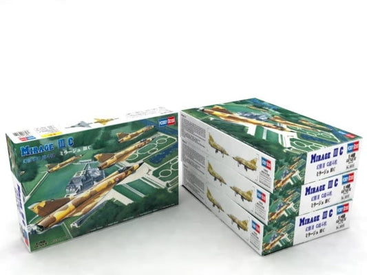 100 - HobbyBoss - 80315 - Dassault Mirage IIIC / CZ - box front left angle