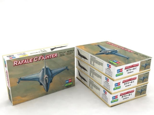 100 - HobbyBoss - 80318 - Dassault Rafale C - box front left angle