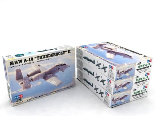100 - HobbyBoss - 80324 - Fairchild Republic YA-10B N/AW Thunderbolt II - box front left angle