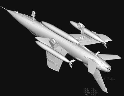 501 - HobbyBoss - 80332 - Republic F-105D Thunderchief - digital model