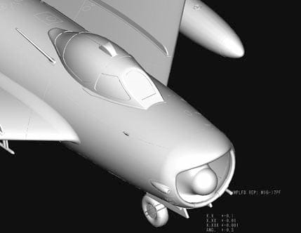 507 - HobbyBoss - 80336 - Mikoyan-Gurevich MiG-17PF Fresco D / Shenyang J-5A Fresco D - digital model