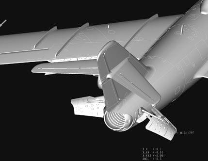 502 - HobbyBoss - 80336 - Mikoyan-Gurevich MiG-17PF Fresco D / Shenyang J-5A Fresco D - digital model