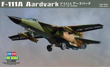 010 - HobbyBoss - 80348 - General Dynamics F-111A Aardvark - primary image