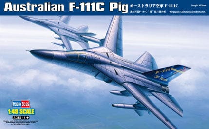 010 - HobbyBoss - 80349 - General Dynamics F-111C Pig - primary image