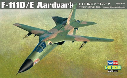 010 - HobbyBoss - 80350 - General Dynamics F-111D/E Aardvark - primary image