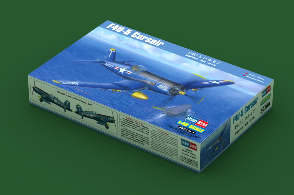 010 - HobbyBoss - 80389 - Vought F4U-5 Corsair - primary image
