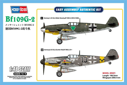 010 - HobbyBoss - 81750 - Messerschmitt Bf 109 G-2 - primary image