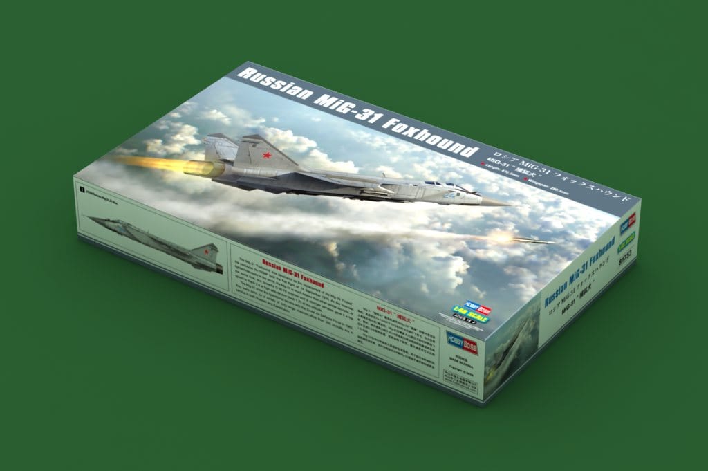 010 - HobbyBoss - 81753 - Mikoyan MiG-31 Foxhound - primary image