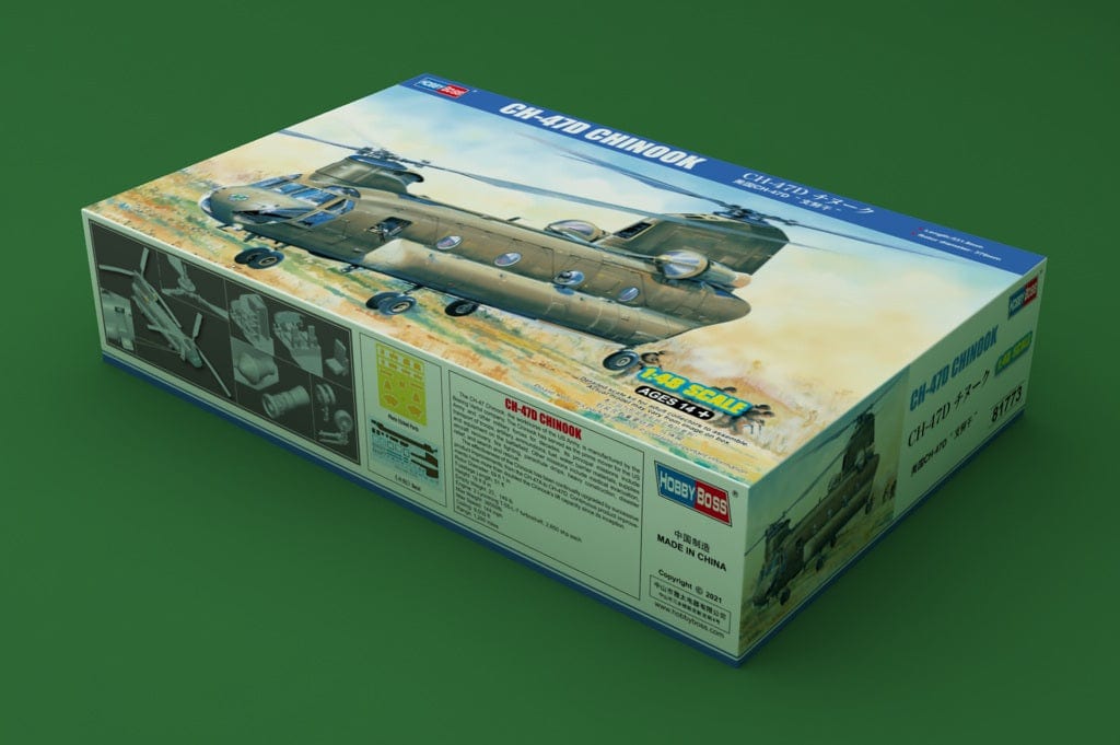 010 - HobbyBoss - 81773 - Boeing CH-47D Chinook - primary image