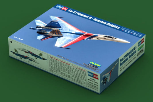 010 - HobbyBoss - 81776 - Sukhoi Su-27 Flanker B Russian Knights - primary image