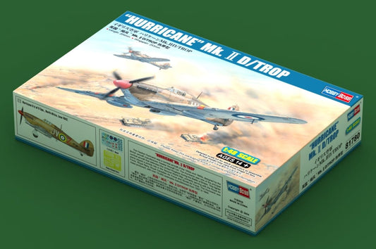010 - HobbyBoss - 81780 - Hawker Hurricane Mk IID (trop) - primary image