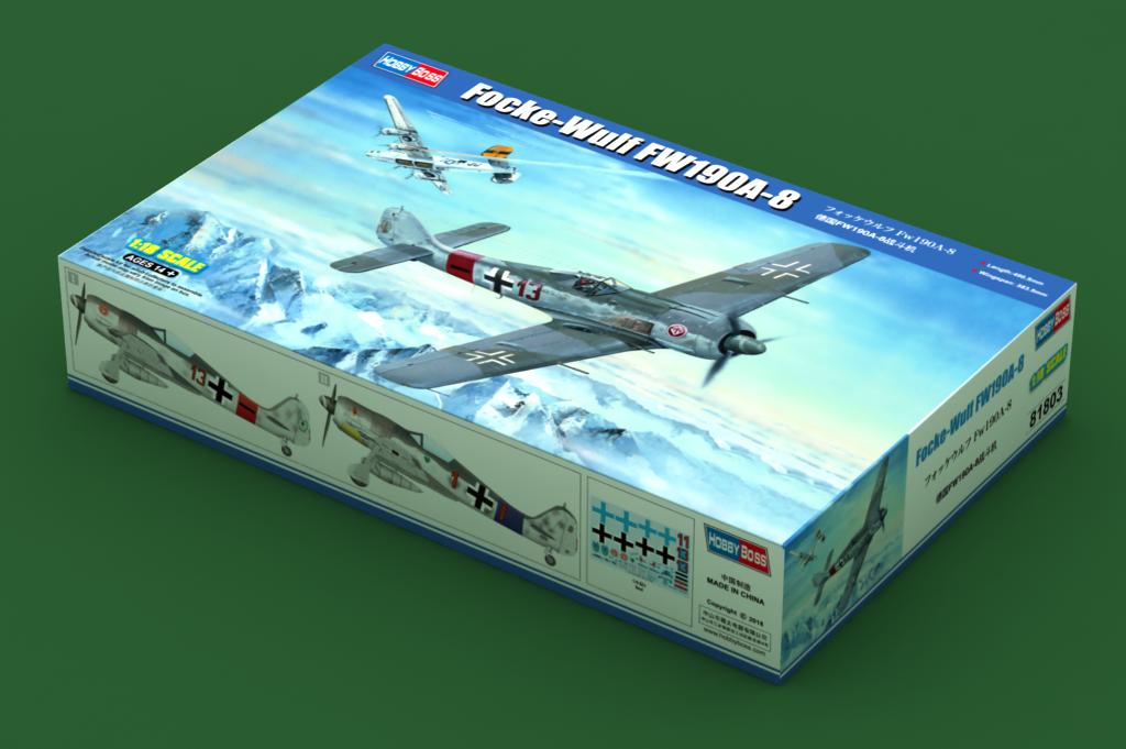 010 - HobbyBoss - 81803 - Focke-Wulf Fw 190 A-8 - primary image