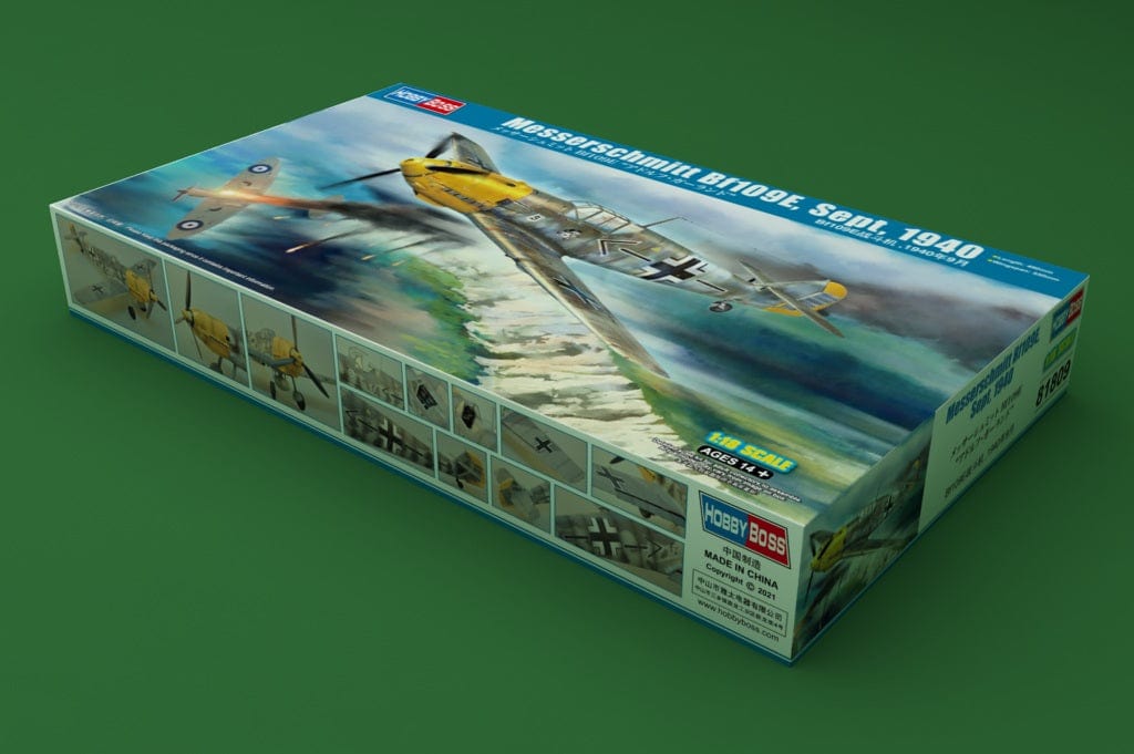 010 - HobbyBoss - 81809 - Messerschmitt Bf 109 E - primary image