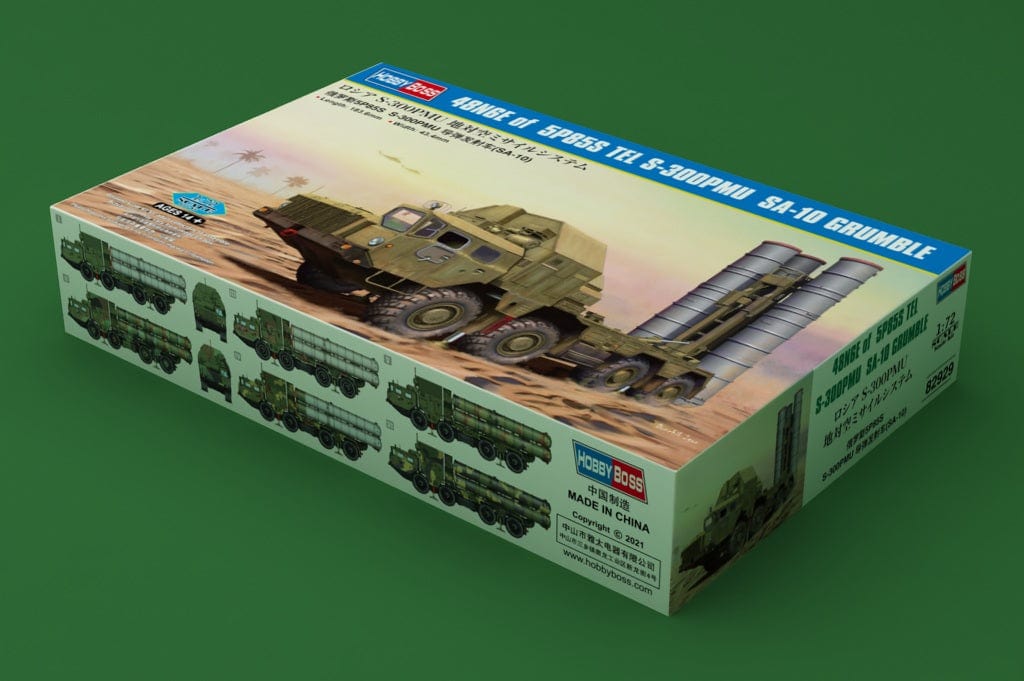010 - HobbyBoss - 82929 - S-300PMU with 48N6E (SA-10C Grumble C) on MAZ-543 5P85S TEL - primary image