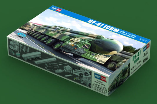 010 - HobbyBoss - 82963 - Dongfeng DF-41 (CH-SS-20) on Taian HTF5980 TEL - primary image