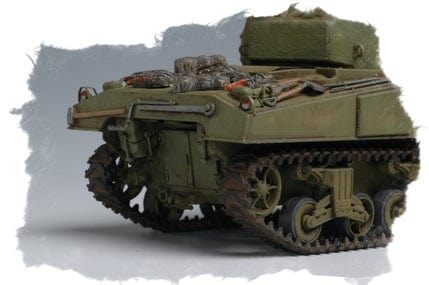 704 - HobbyBoss - 84801 - M4A1(76)W Sherman - painted model
