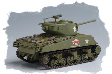 701 - HobbyBoss - 84805 - M4A3(76)W Sherman - painted model