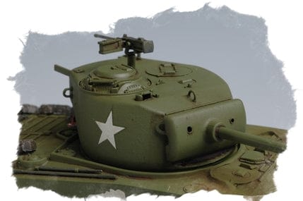 702 - HobbyBoss - 84805 - M4A3(76)W Sherman - painted model