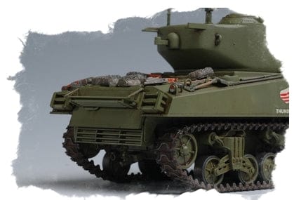 703 - HobbyBoss - 84805 - M4A3(76)W Sherman - painted model