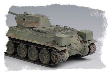 702 - HobbyBoss - 84806 - T-34-76 obr. 1942 Factory 112 - painted model