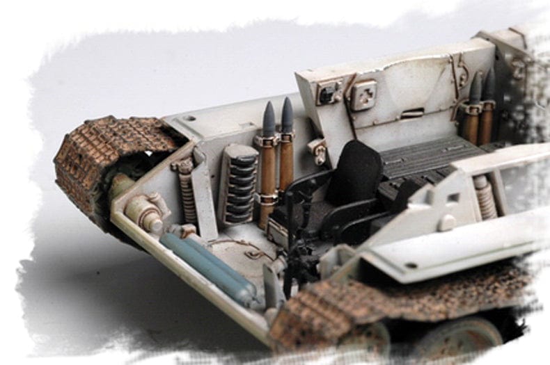 707 - HobbyBoss - 84809 - T-34-85 obr. 1944 Angle-Jointed Turret - painted model