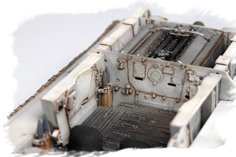 708 - HobbyBoss - 84809 - T-34-85 obr. 1944 Angle-Jointed Turret - painted model
