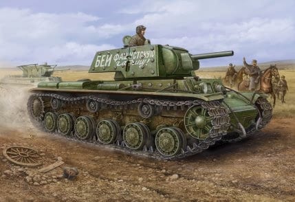 150 - HobbyBoss - 84811 - KV-1E s' Ehkranami - box art