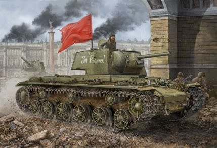 150 - HobbyBoss - 84812 - KV-1 obr. 1942 Simplified Turret - box art