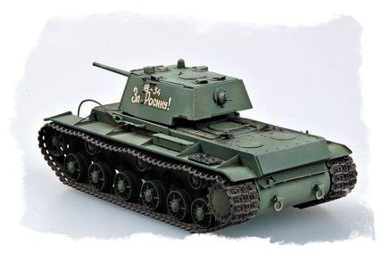 701 - HobbyBoss - 84812 - KV-1 obr. 1942 Simplified Turret - painted model