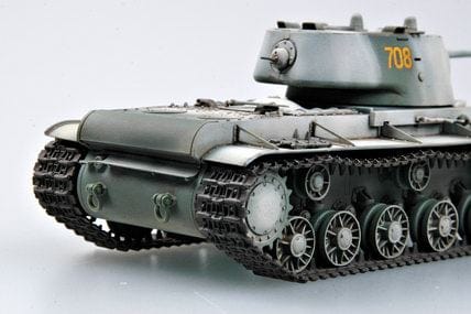 702 - HobbyBoss - 84813 - KV-1 obr. 1942 Cast Turret - painted model