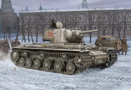 150 - HobbyBoss - 84814 - KV-1 obr. 1942 Light Turret - box art