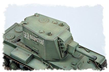 704 - HobbyBoss - 84815 - KV-2 Big Turret - painted model