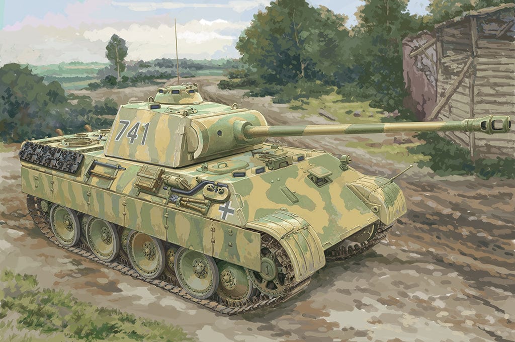 150 - HobbyBoss - 84830 - Pz.Kpfw. V Ausf. A Panther - box art