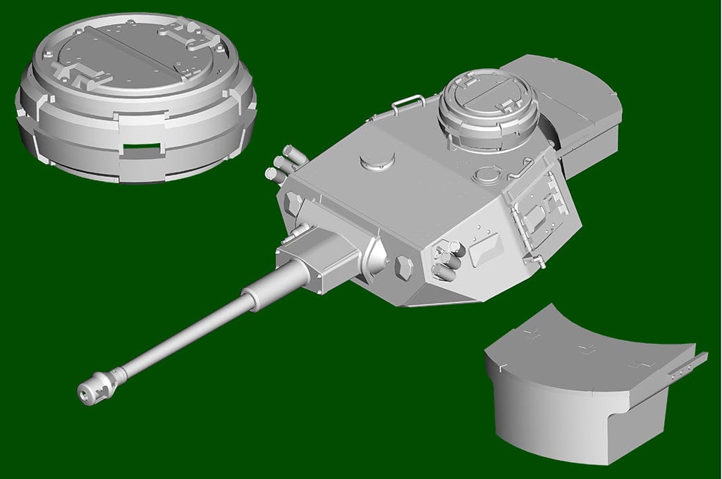 502 - HobbyBoss - 84840 - Pz.Kpfw. IV Ausf. F2 - digital model