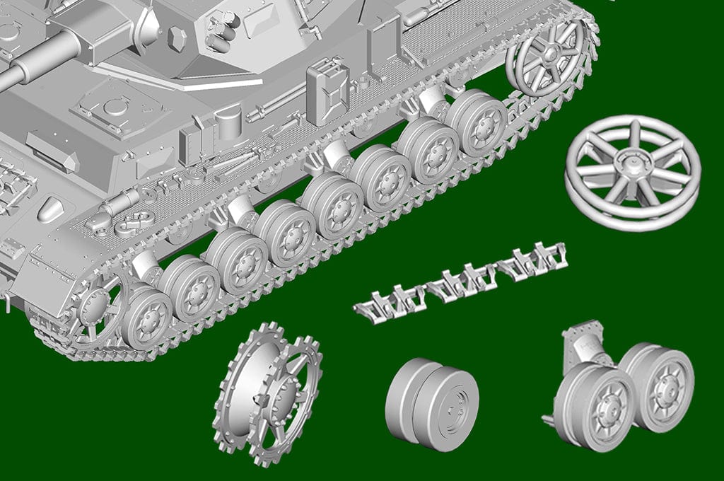 504 - HobbyBoss - 84840 - Pz.Kpfw. IV Ausf. F2 - digital model