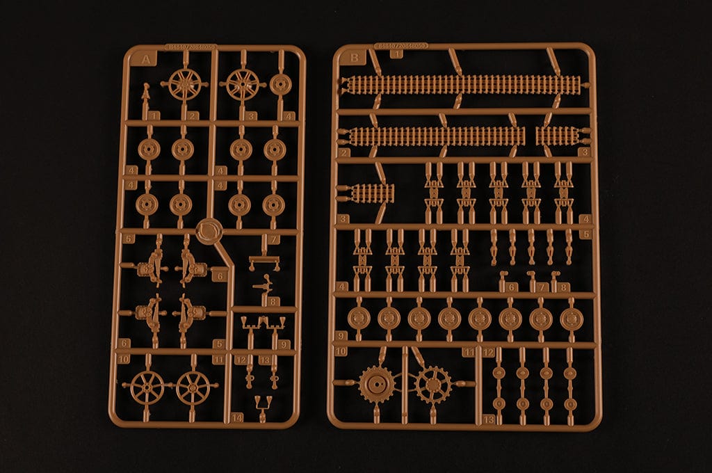 202 - HobbyBoss - 84840 - Pz.Kpfw. IV Ausf. F2 - sprue