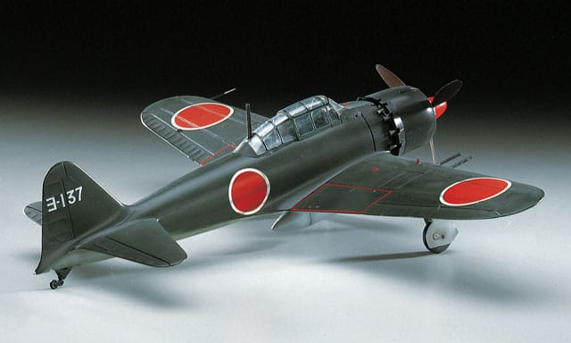 Hasegawa - ST04 - Mitsubishi A6M5c Zero Model 52 ‘Zeke’ - painted model