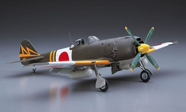 700 - Hasegawa - ST24 - Nakajima Ki-84 Hayate ‘Frank’ - painted model