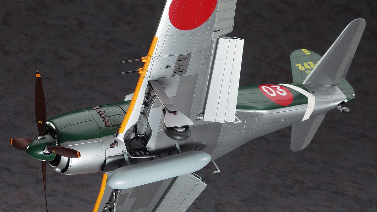 701 - Hasegawa - ST33 - Kawanishi N1K2-J Shidenkai ‘George’ - painted model