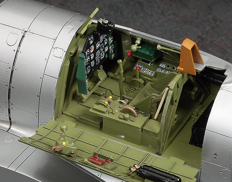 702 - Hasegawa - ST33 - Kawanishi N1K2-J Shidenkai ‘George’ - painted model