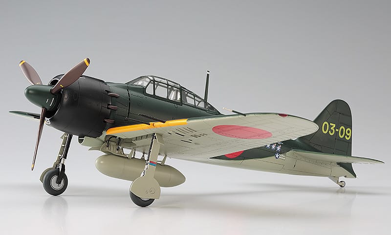 Hasegawa - ST34 - Mitsubishi A6M5c Zero Model 52 Hei ‘Zeke’ - painted model