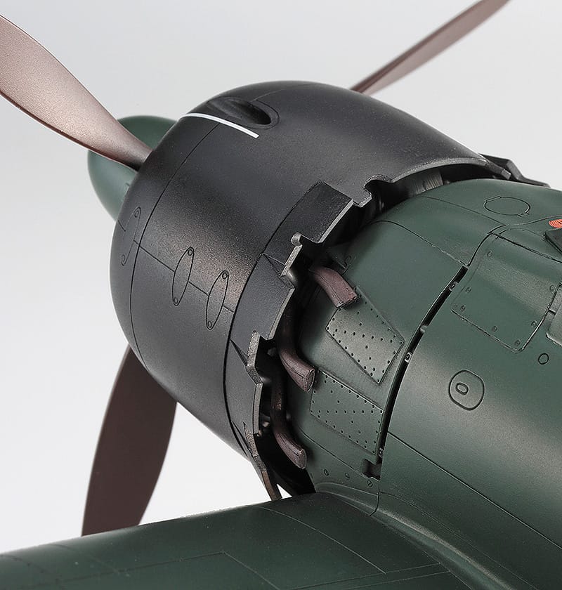 701 - Hasegawa - ST34 - Mitsubishi A6M5c Zero Model 52 Hei ‘Zeke’ - painted model